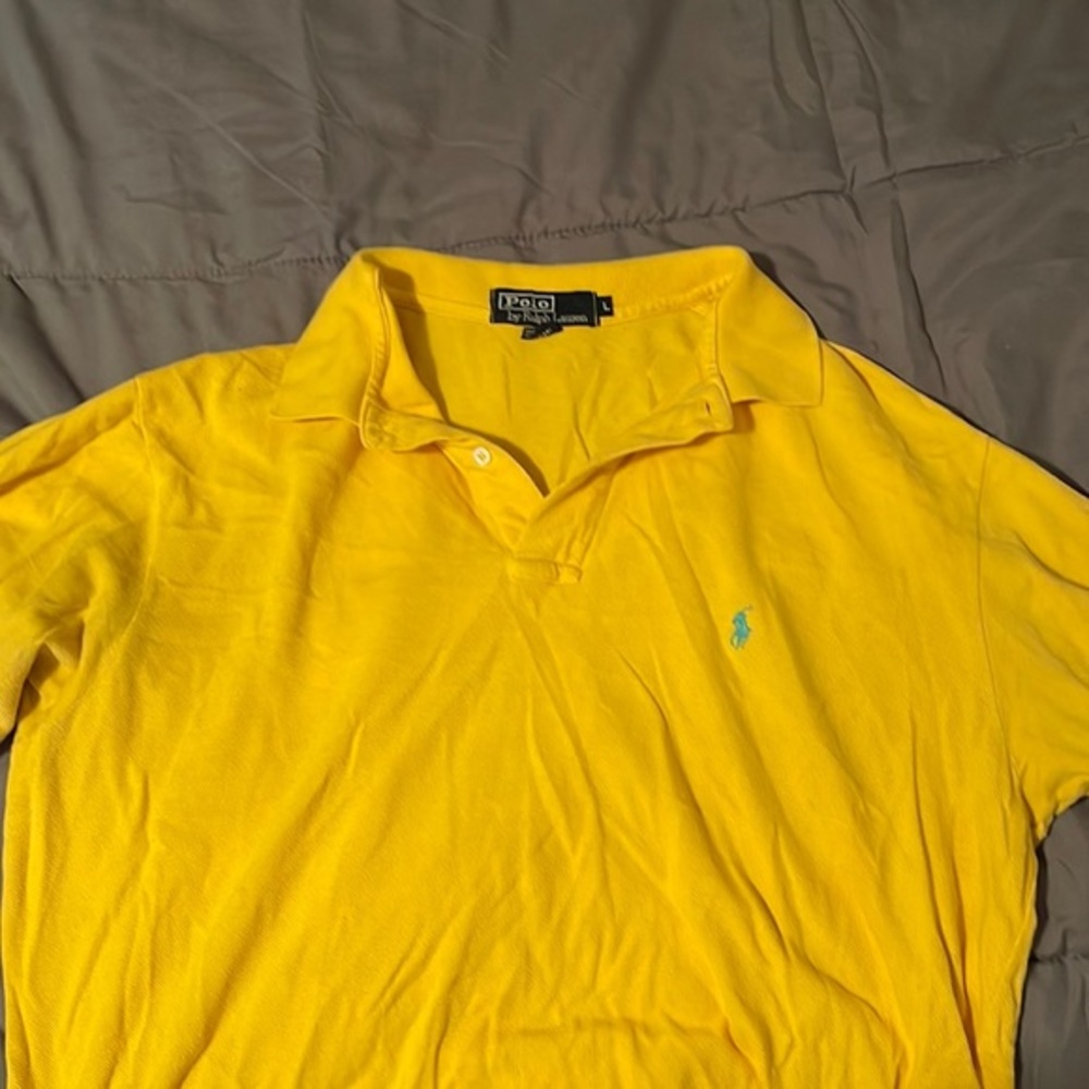 Yellow Polo By Ralph Lauren Shirt